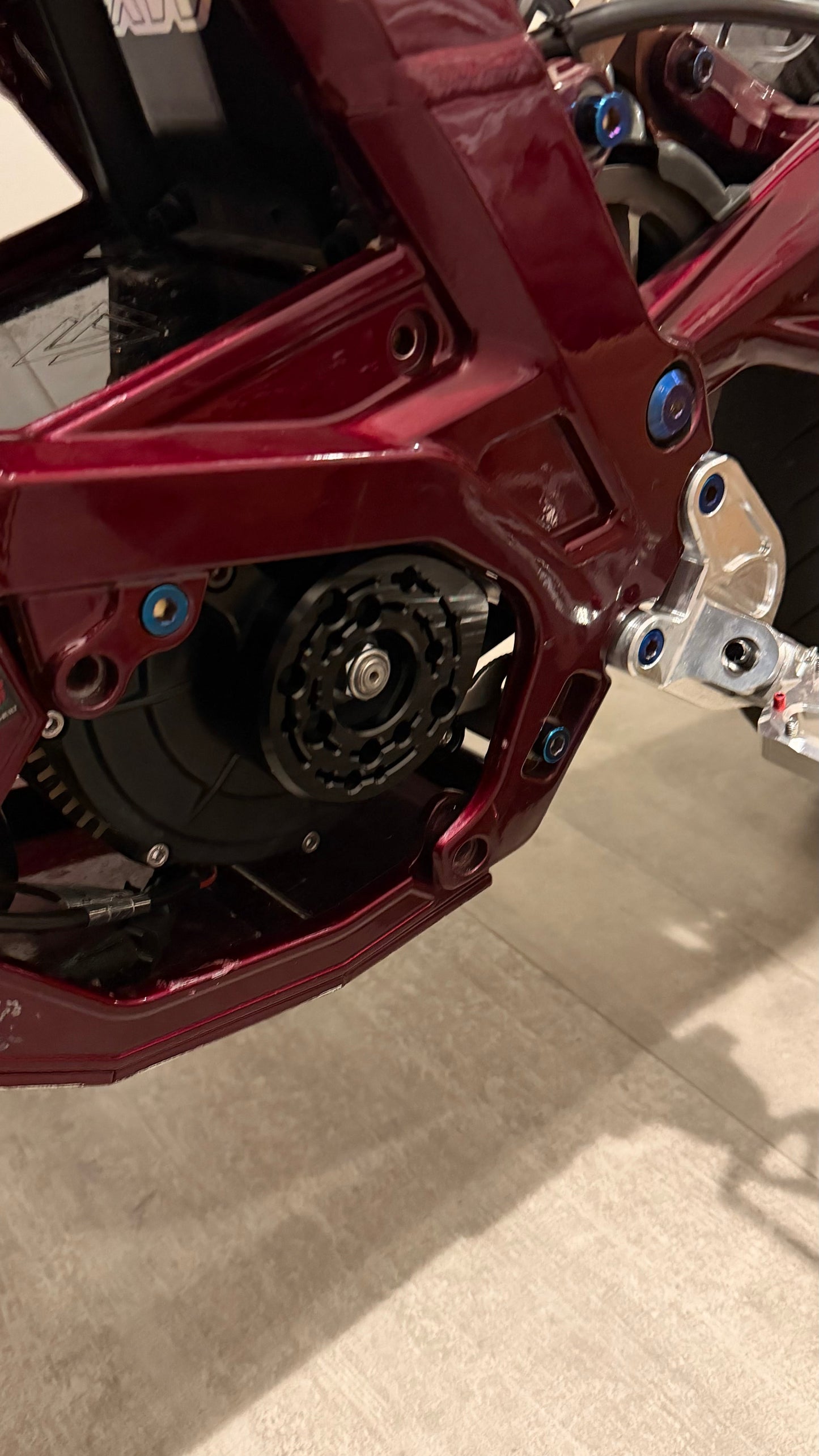 Surron/Eride "Pro" Style Motor Cover (METAL)