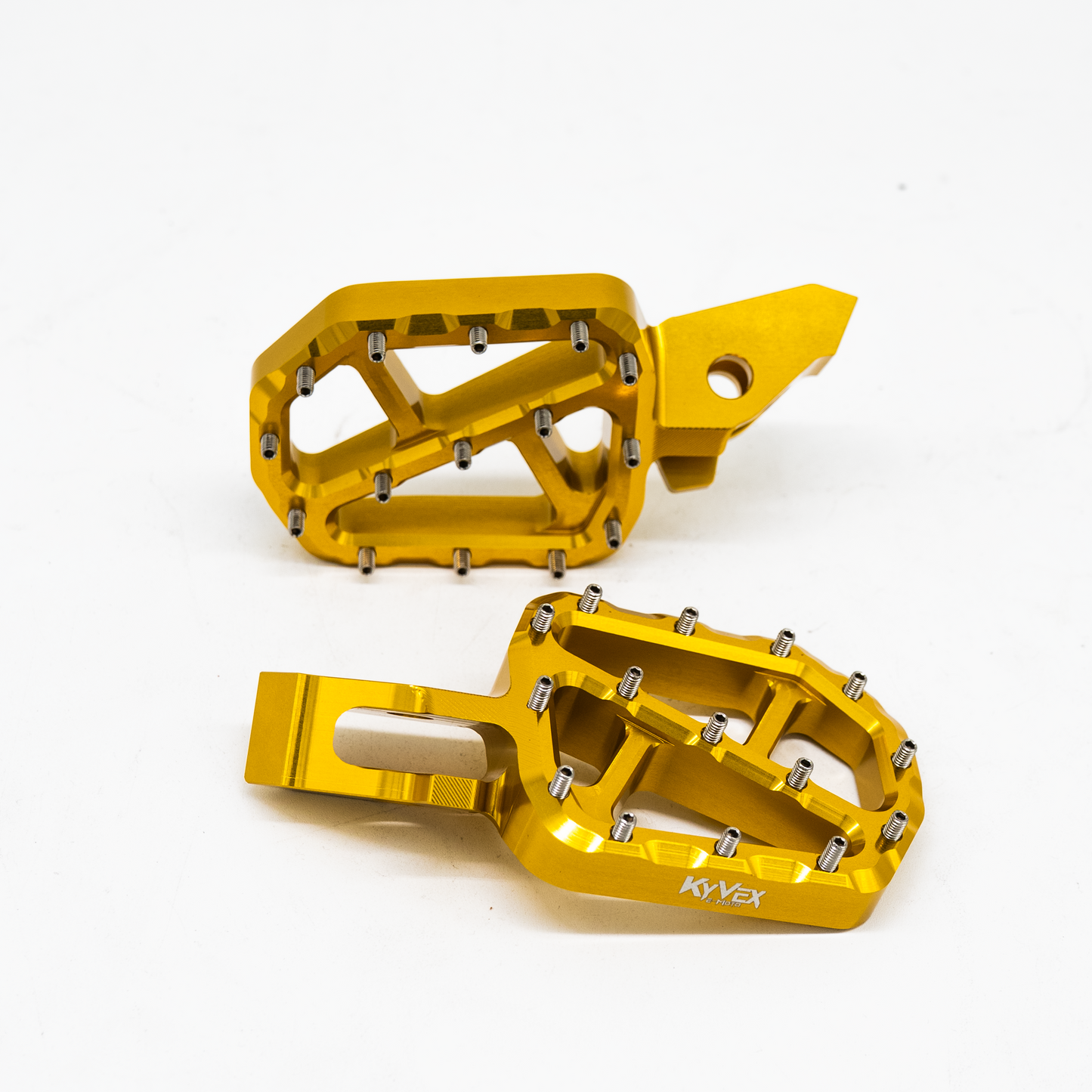 KyVex Billet Wide Foot Pegs - Ultra Bee Compatible