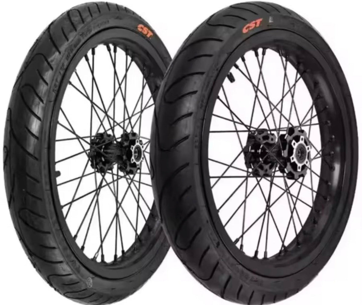 Sur-Ron LBX Supermoto Wheels - Pre-Order (CST Tires)