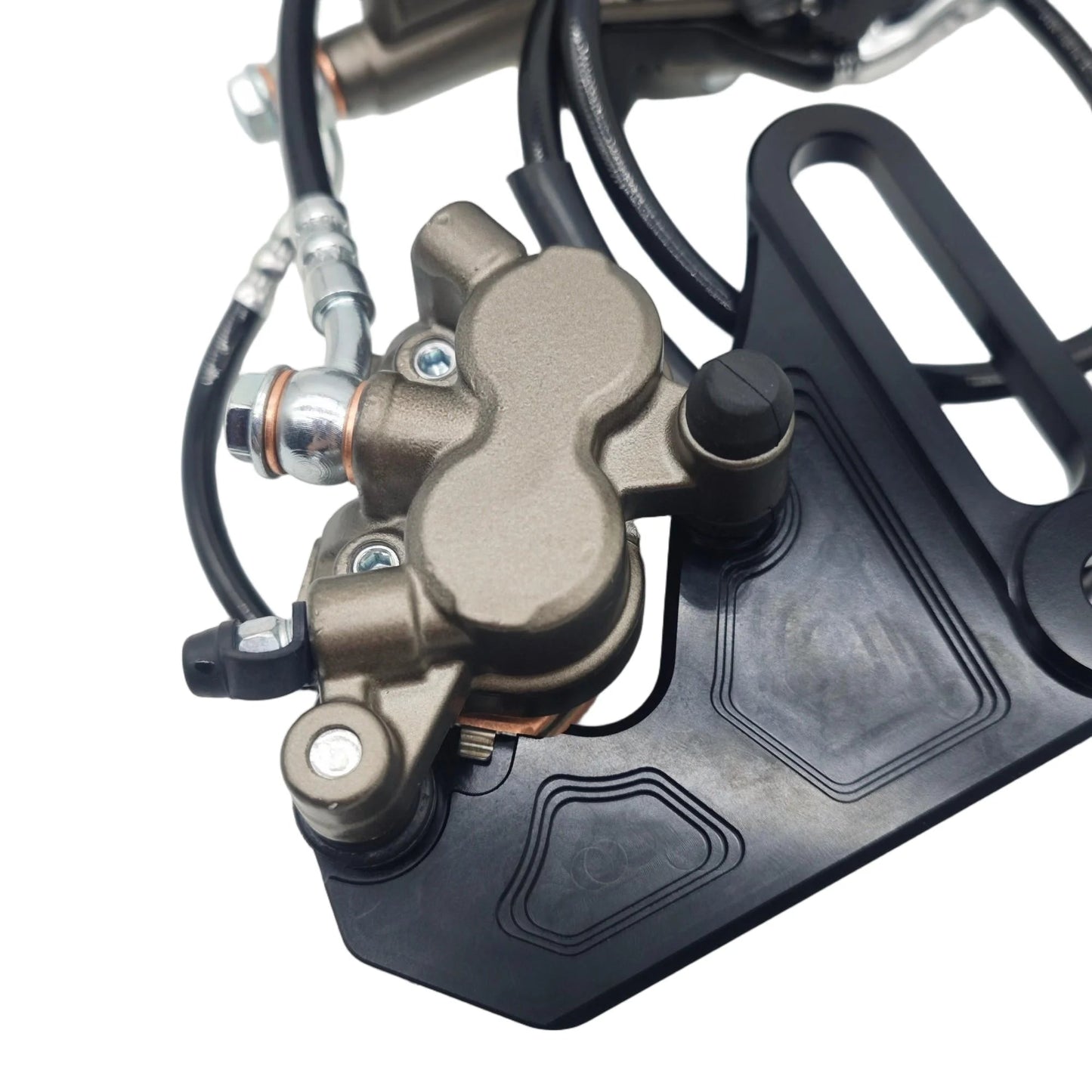 Tuttio Soleil 01 Rear Brake Adapter & Rear Brake Assembly Kit – Compatible with Yozma 10 Electric Dirtbike (Not Compatible with Yozma 10 Pro)