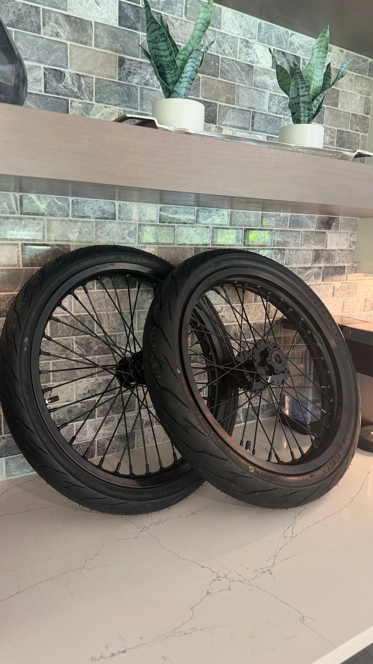 LBX/Eride Supermoto Wheel Set