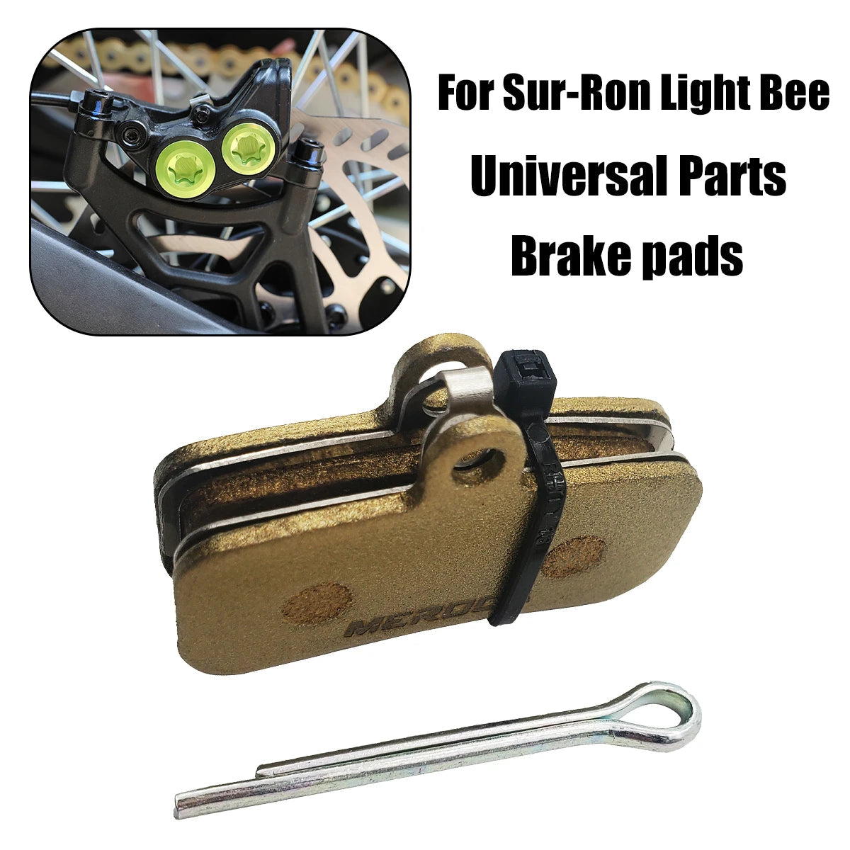 Voltrix Racing Brake Pads for Sur-Ron Light Bee X (LBX)