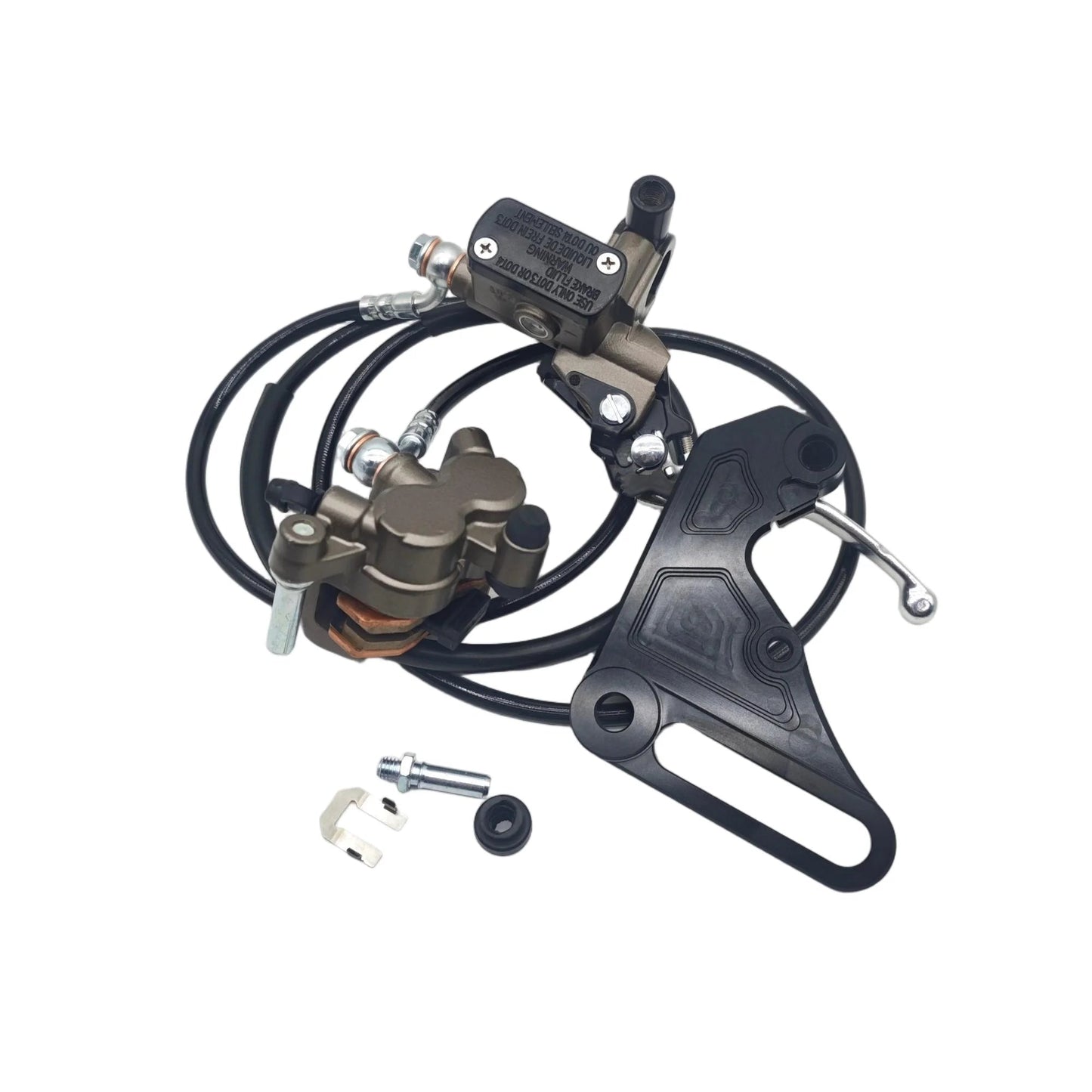 Tuttio Soleil 01 Rear Brake Adapter & Rear Brake Assembly Kit – Compatible with Yozma 10 Electric Dirtbike (Not Compatible with Yozma 10 Pro)