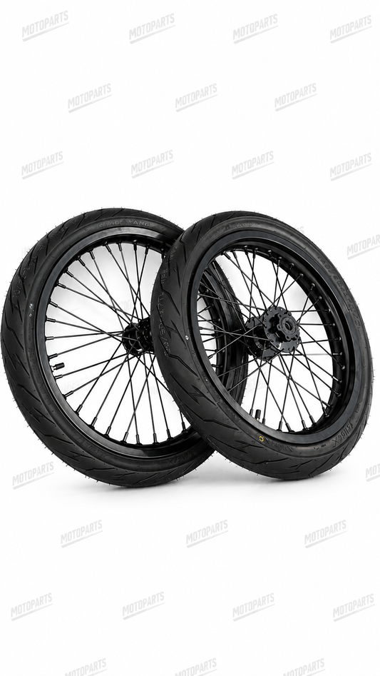 LBX/Eride Supermoto Wheel Set
