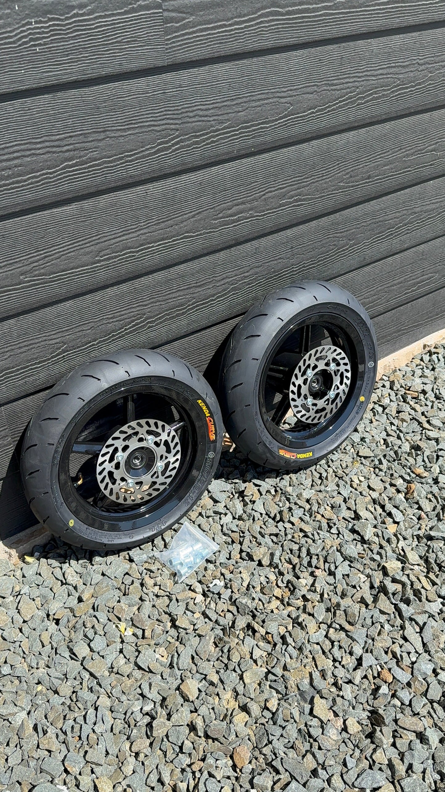 12 in Supermoto Wheelset kit for Tuttio/yozma/heybike