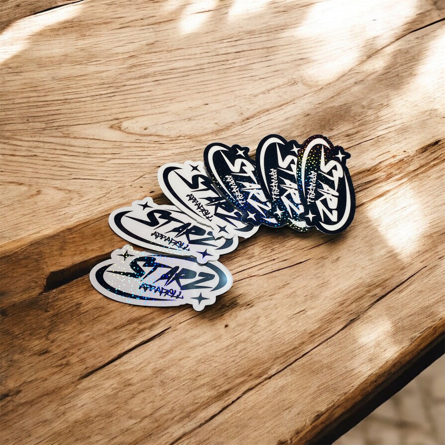 Starz V2 Holographic Stickers
