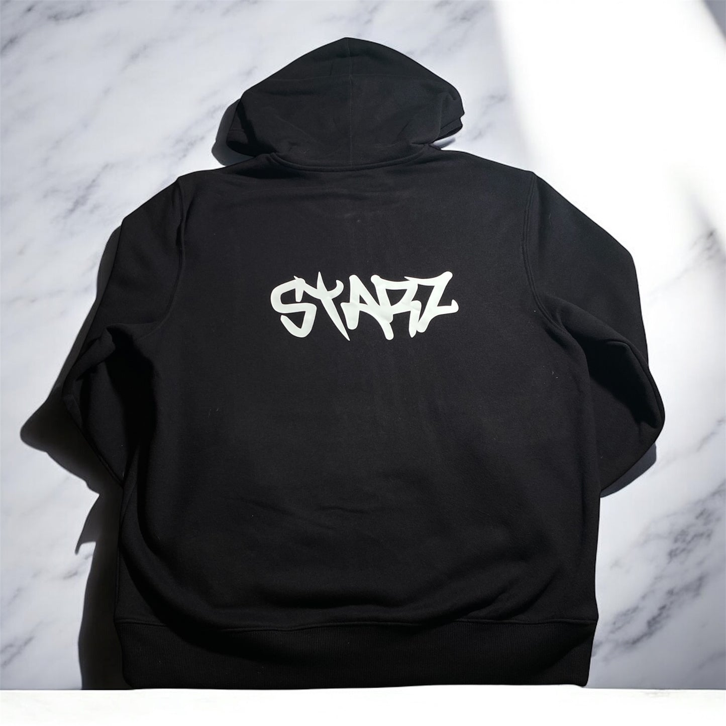 Starz Zip Up Hoodie (Black)