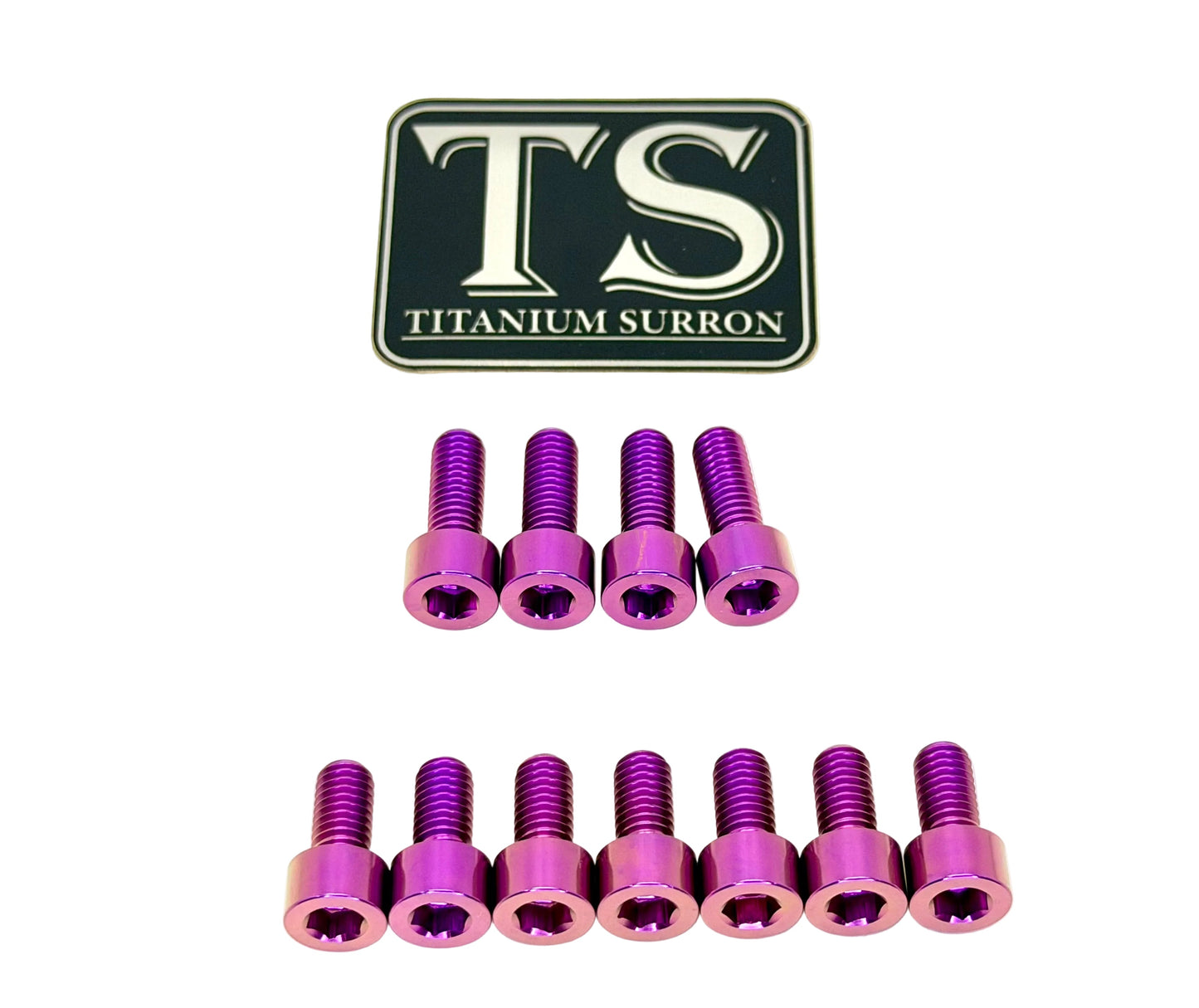 Titanium EXT Ferro Fork Bolt Kits