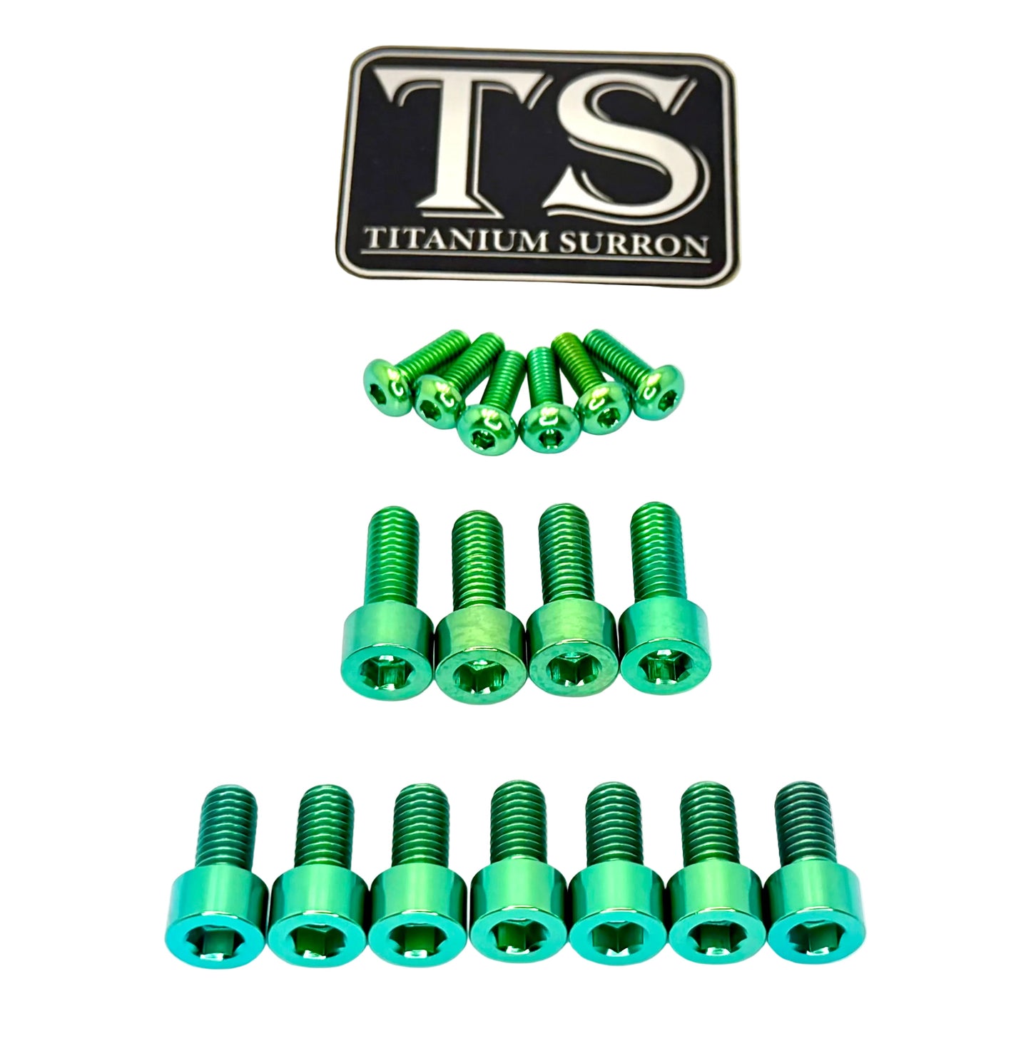 Titanium EXT Ferro Fork Bolt Kits