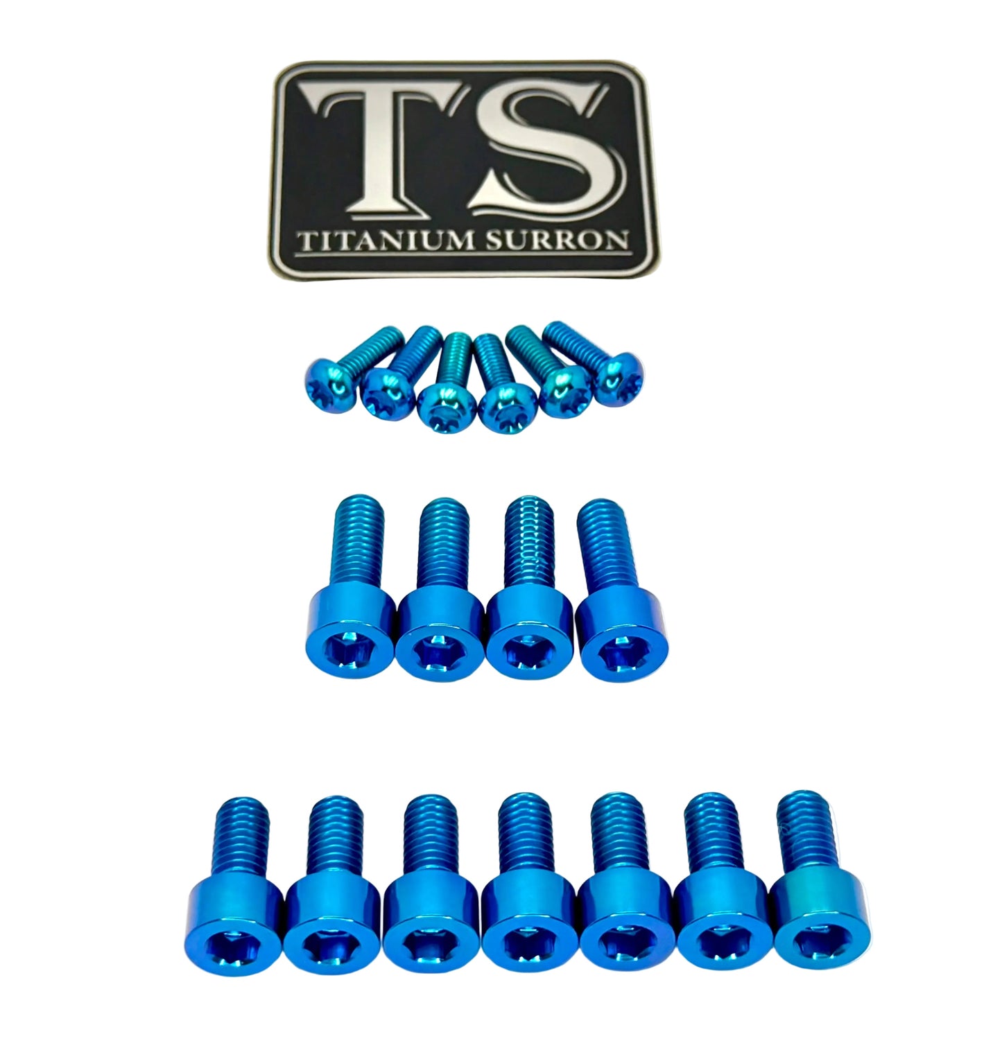 Titanium EXT Ferro Fork Bolt Kits