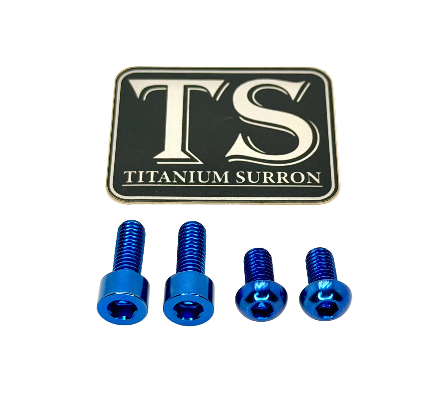 Titanium Controller Mount Bolts for E-moto