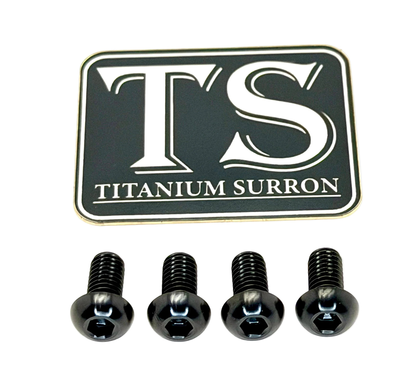 Titanium Controller Mount Bolts for E-moto