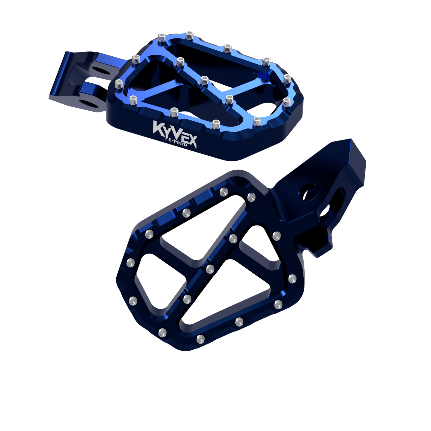KyVex Billet Wide Foot Pegs - Ultra Bee Compatible