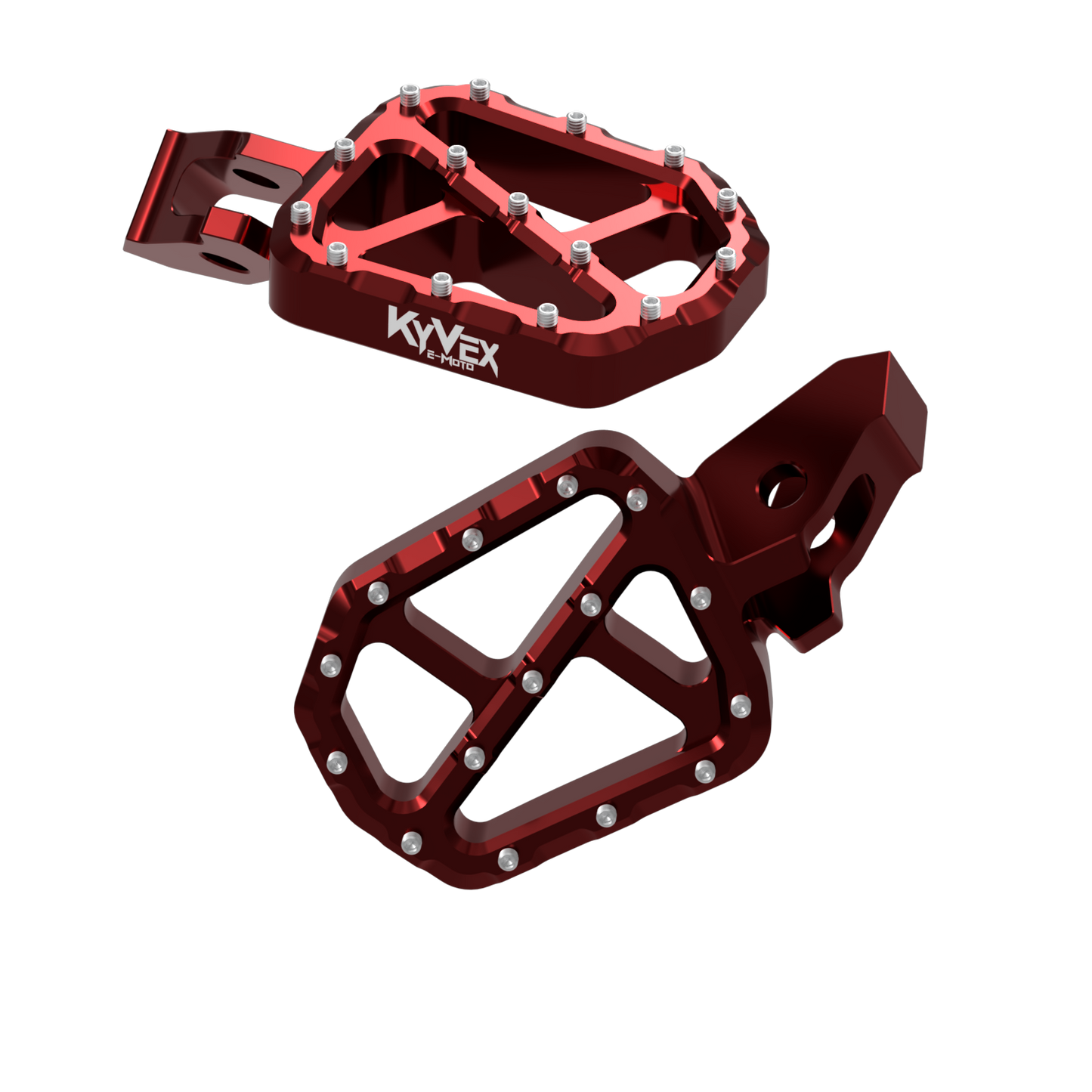 KyVex Billet Wide Foot Pegs - Ultra Bee Compatible