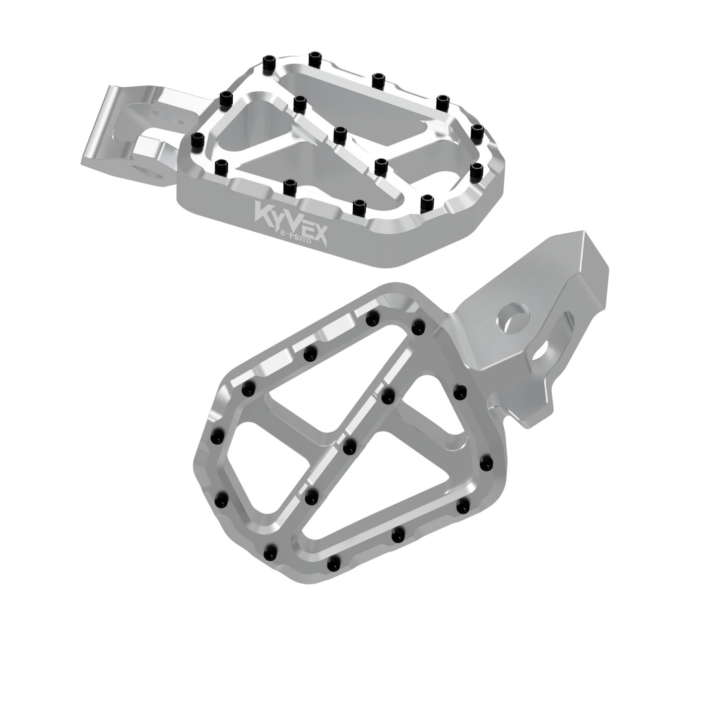 KyVex Billet Wide Foot Pegs - Ultra Bee Compatible