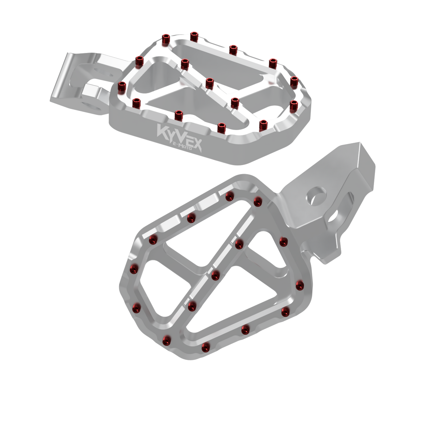 KyVex Billet Wide Foot Pegs - Ultra Bee Compatible