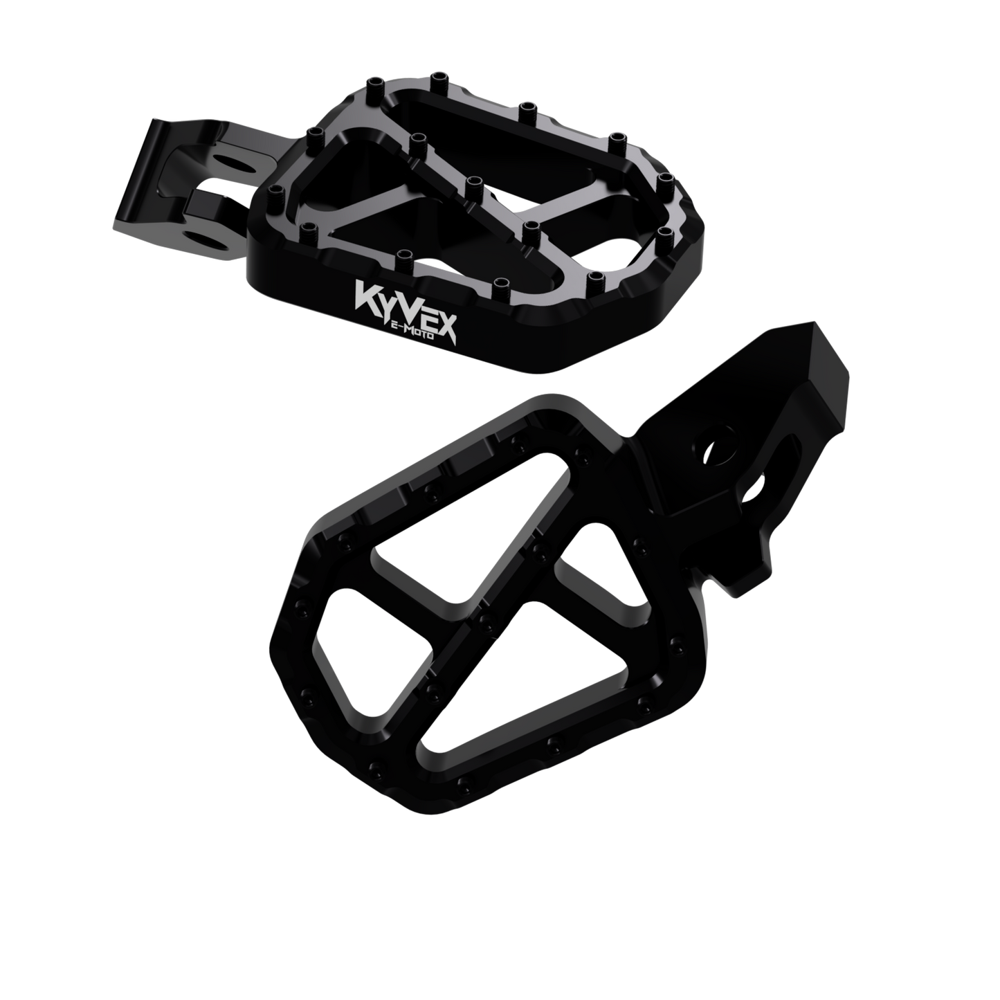 KyVex Billet Wide Foot Pegs - Ultra Bee Compatible