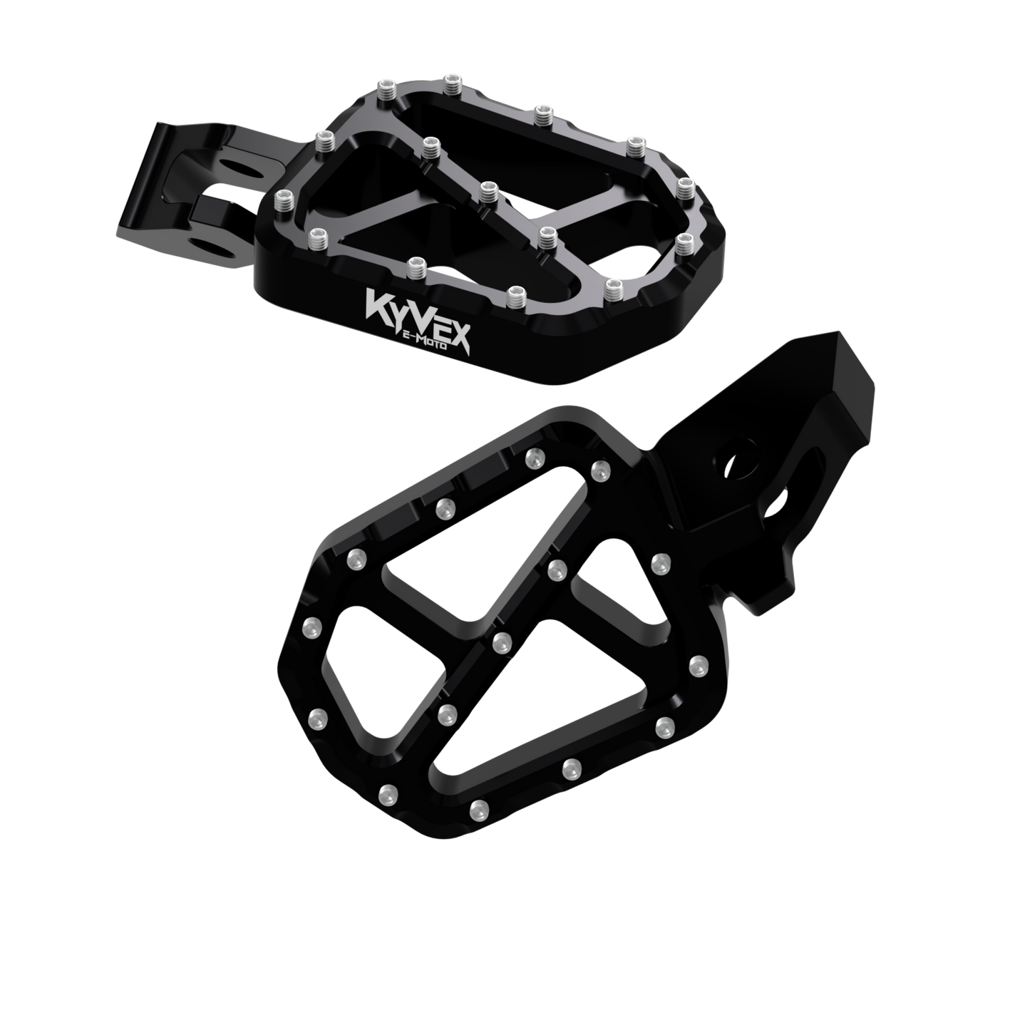 KyVex Billet Wide Foot Pegs - Ultra Bee Compatible