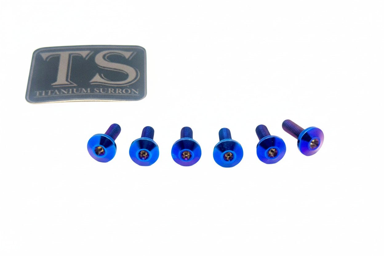 Titanium Front Rotor Bolts - E-Moto