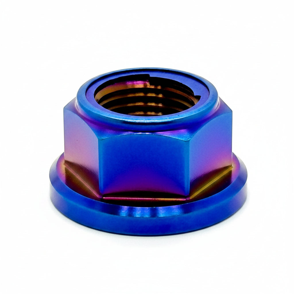 Titanium Rear Axle Nut - E-Moto