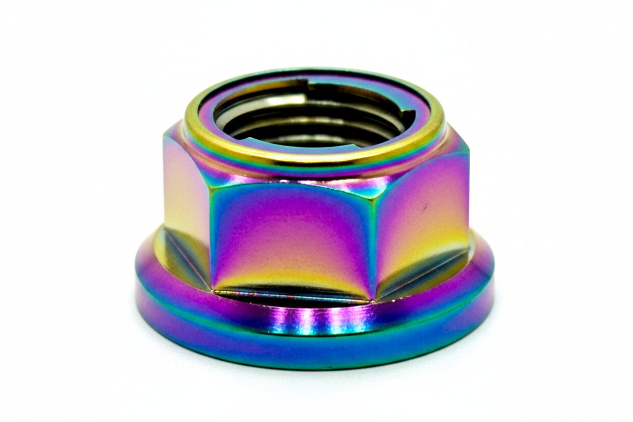 Titanium Rear Axle Nut - E-Moto