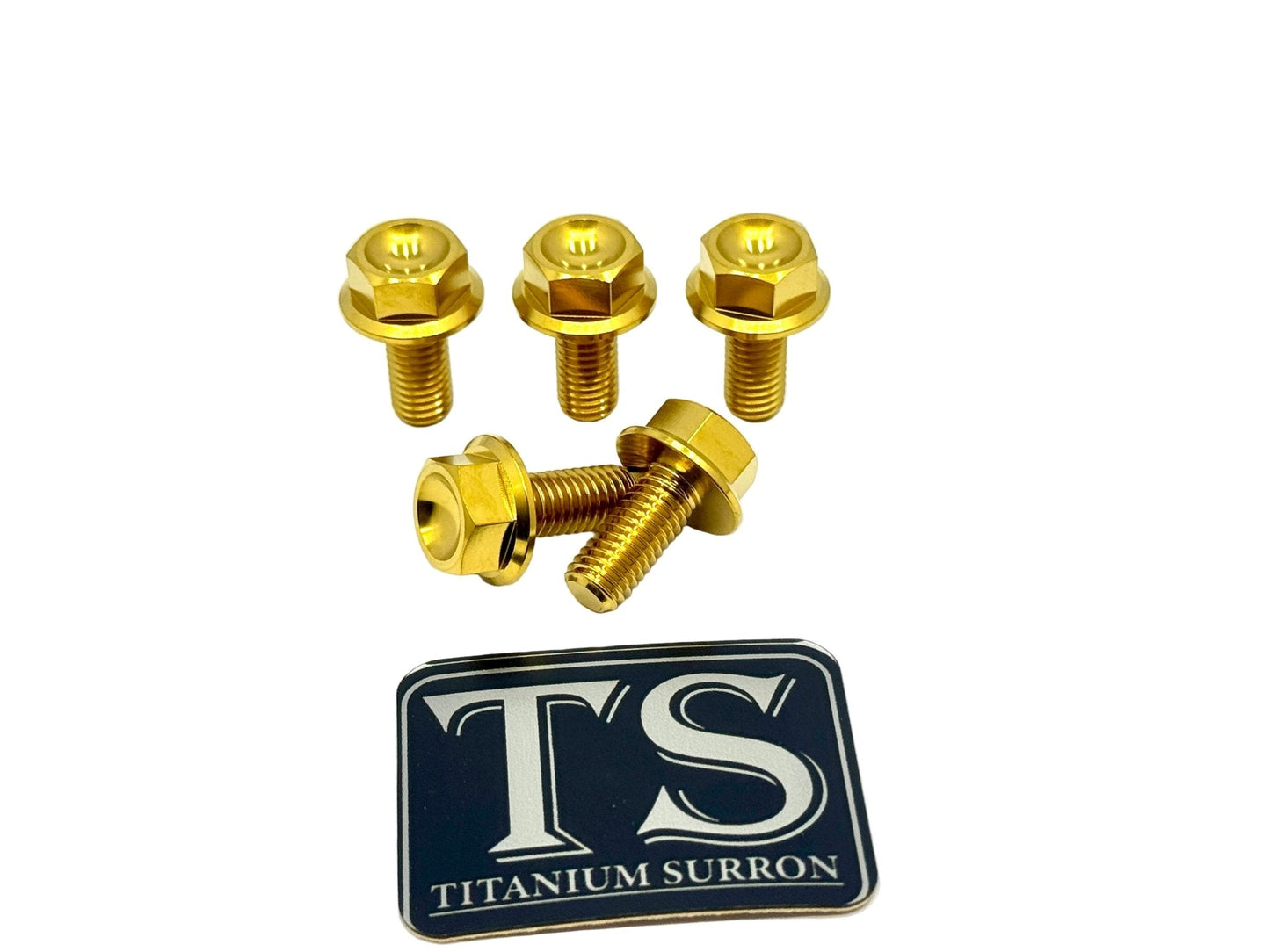 Titanium Sprocket Bolts - E-Moto