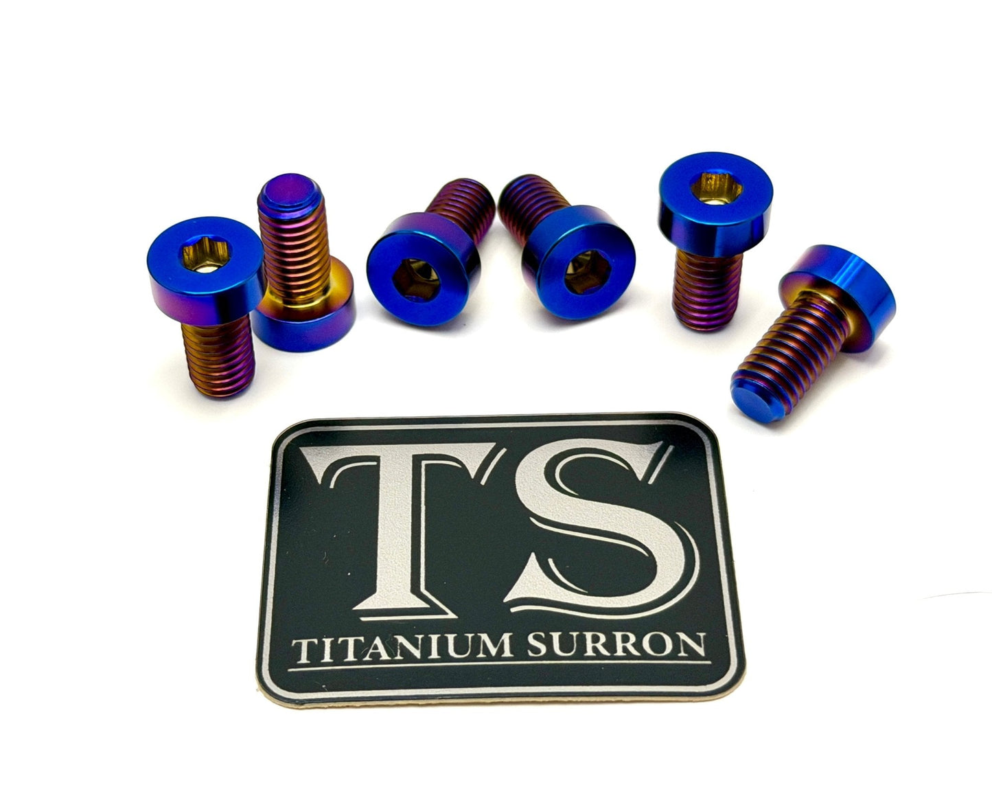 Titanium Sprocket Bolts - E-Moto
