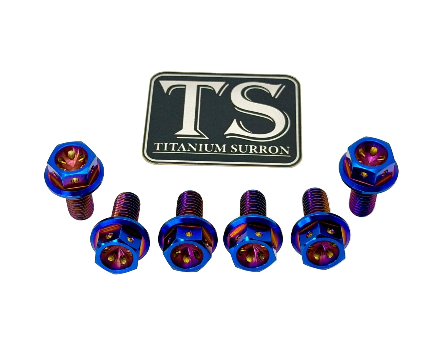 Titanium Sprocket Bolts - E-Moto