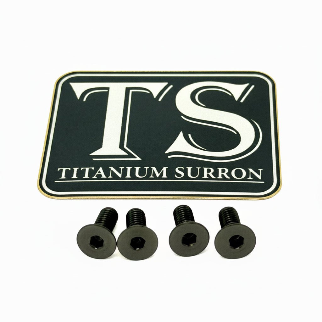 Titanium Surron Ultra Bee Brake Reservoir Cap Bolts