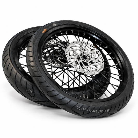 17-Inch CST Light Bee Supermoto Wheel Kit